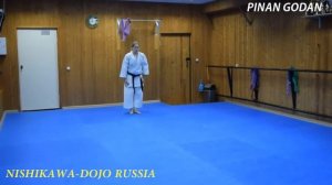 Вадо-рю каратэ/ ката Пинан Годан