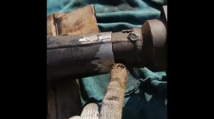 Укорачивание, центровка, сварка моста ВАЗ для минитрактора.