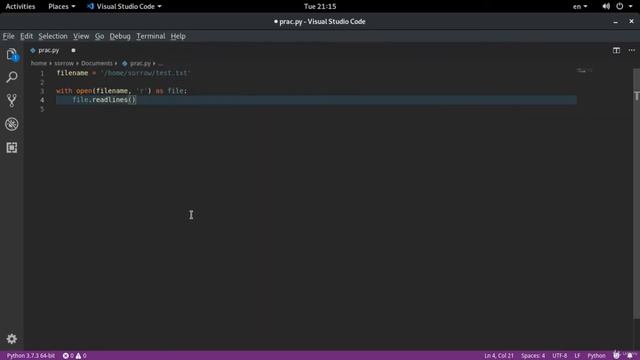 File path, readlines, for In python - Must Watch  || English