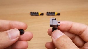 [LEGO Mini Robot Tutorial] Bulldozer Transformer mech (similar with Devastator)/ミニレゴ変身ロボ/미니 레고 변신로