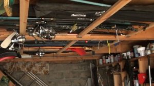 Вариант хранения ПВХ лодки!