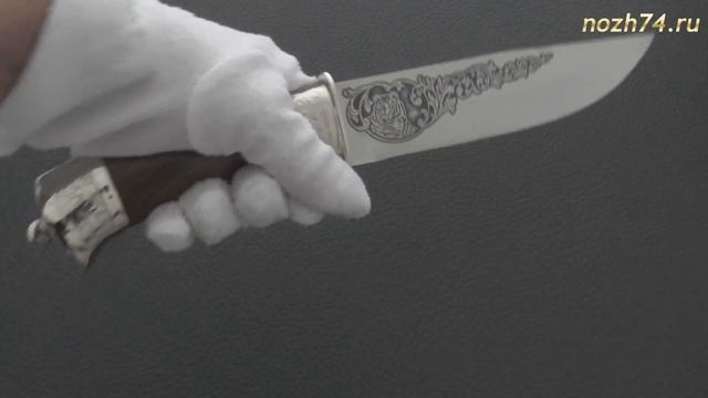 Нож Турист-1 (Орех, 100Х13М) - nozh74.ru смотреть онлайн