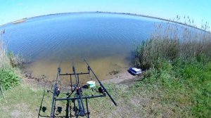 Рыбалка на водоëм Белый Амур.