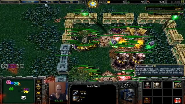 Warcraft 3 | Zombie Invasion 6.4 | HE TRICKED US смотреть онлайн