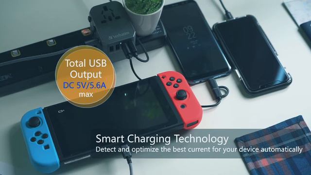 Verbatim 5 Ports Travel Adapter Video смотреть онлайн