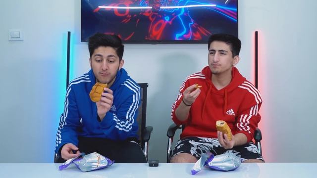 HOT vs COLD FOOD FOR 24 HOURS! Last To STOP Eating Wins
