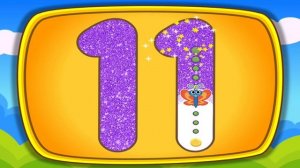 #Учим цифры 1-20 английскому языку