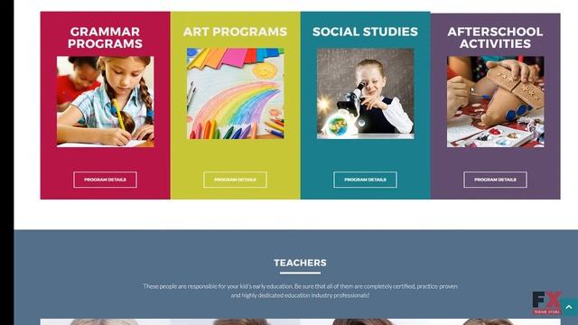 Happy Learning - Primary School WordPress Theme TMT | Free Template смотреть онлайн
