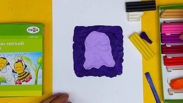Лепка из ПЛАСТИЛИНА - Приведение Видеолепка для детей