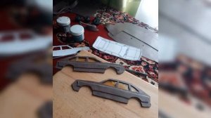 Лепка Москвич 21-41 Виктора Цоя из пластилина!