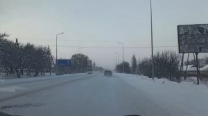 Зима Славянск - Краматорск (18.01.21)