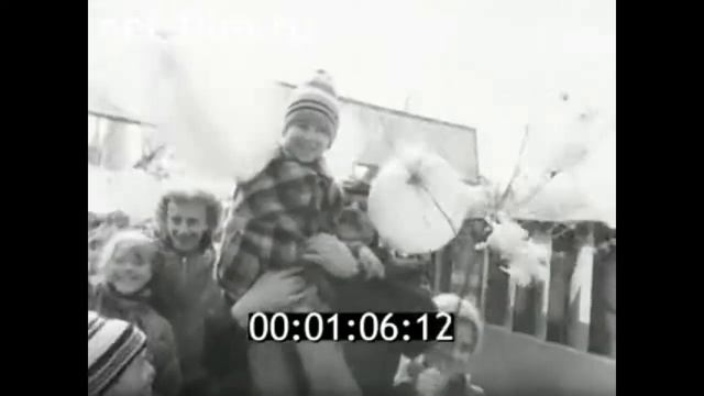 1985г. Калининград. 1 мая