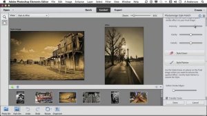 Photoshop Elements 11 Tutorial | Matching Image Styles