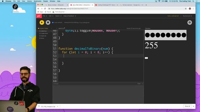 Coding Challenge #120: Bit Shifting