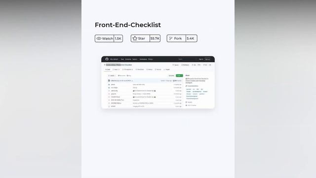 07 Github repos for web devloper (2021) - Web Boss