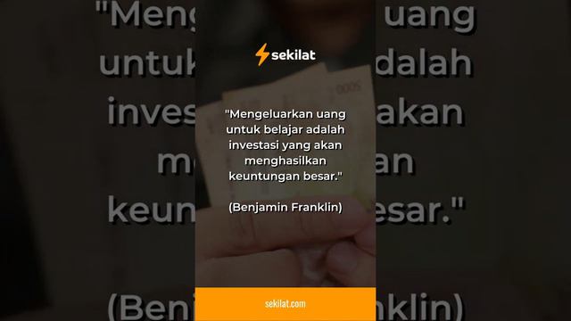 Belajar Adalah Investasi