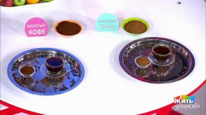 Кофе: молотый или растворимый? Жить здорово! Фрагмент выпуска от 20.03.2018