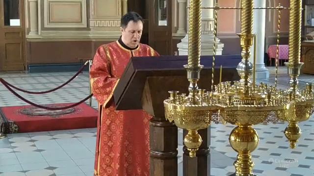 Всенощное Бдение накануне Недели о слепом