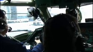 В кабине Ту-134 Пулково-Домодедово А/к "Россия"/The Tu-134 cockpit