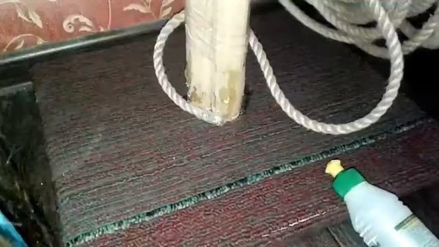 DIY Когтеточка - радость для кота. Своими руками из подручных материалов. МАСТЕР-КЛАСС