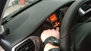Peugeot 301 (Пежо 301) сброс то или сервиса убрать гаечный ключ