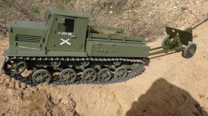 Трудные дороги войны арт.тягачя Я-12.