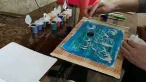 Я рисую море. Как нарисовать море вместе с ребенком. Нетрадиционные техники.