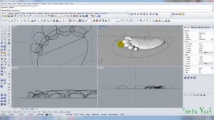 Подвеска "Сердечко". Видеоурок. Pendant "Heart". Rhinoceros tutorial.