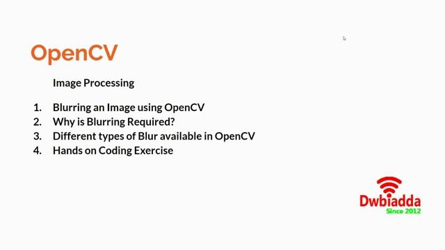 Intro to blurring images using opencv | Opencv Tutorial