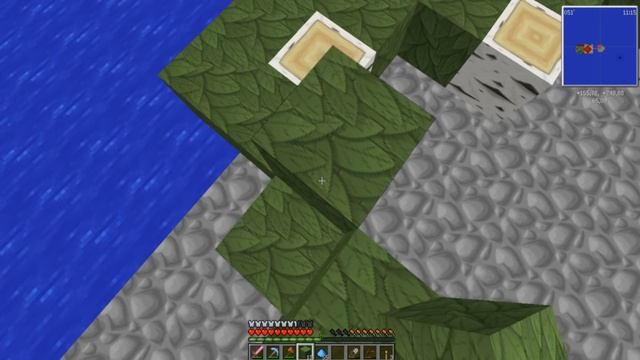 МАЙНКРАФТ: ОСТРОВ - КАК СДЕЛАТЬ ДОМ ЁЛКУ (6 Серия НОВОГОДНЯЯ) смотреть онлайн