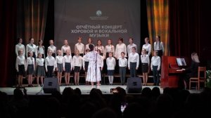 "Вечер" музыка Р.Глиэра, сл. Н.Плещеева, "Цвет вишни" музыка М.М.Ипполитова-Иванова, слова Тимонори