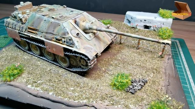 Диорама "Весеннее пробуждение". Основная работа с диорамой для начинающих моделистов! смотреть онлайн