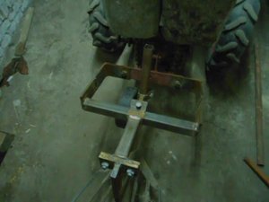 минитрактор с мотоблока зубр нт135 9 лс  навесное  и копка картофеля сезон 2017