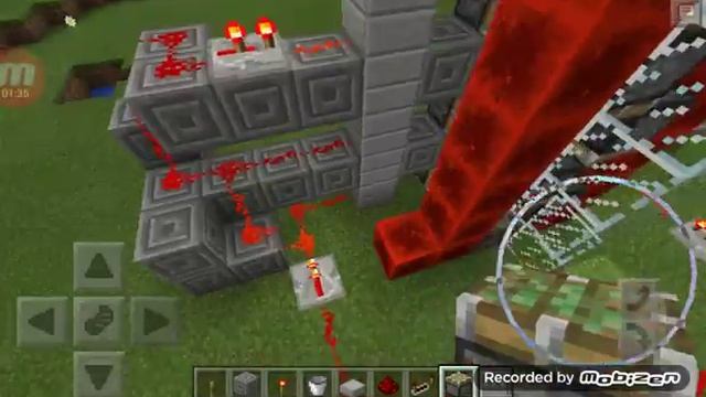 Одноразавый лифт в майне!!!⬆⬆механизмы майнкрафт #1 смотреть онлайн