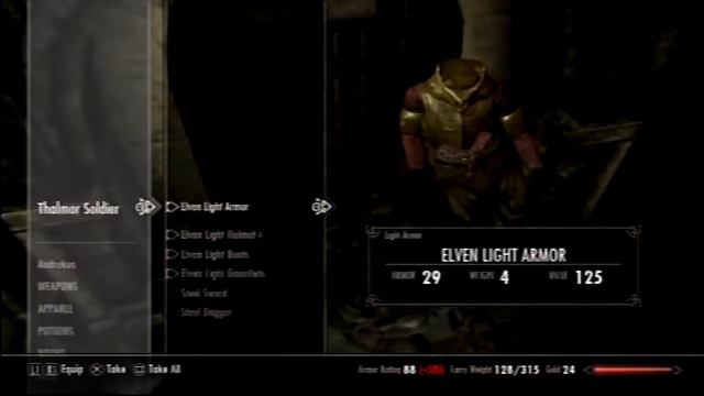 The ElderScrolls V: Skyrim (Ps3) Walkthrough (3rd Person Mode) Part 31