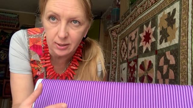 Лоскутный эфир №348. 3 Новых набора ткани на Лоскутные одеяла. смотреть онлайн