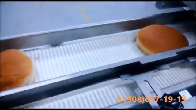 Дисковая нарезка (надрезка) булочек для хот-дога и гамбургера