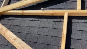 Каркасный дом 6/12 а фрейм проект Истра, мягкая кровля , строительные леса