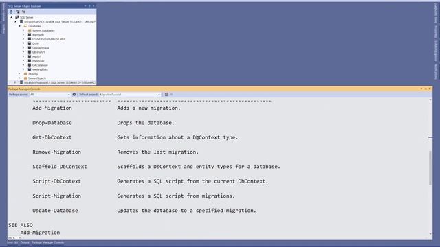 ASP.NET CORE Tutorial For Beginners 40 - EntityFramework Core Migrations