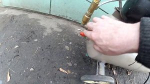 Воздушный компрессор из компрессора от холодильника