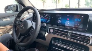 ОБЗОР НА НОВЕНЬКИЙ,ПОЛНОСТЬЮ ЭЛЕКТРИЧЕСКИЙ MERCEDES EQC400