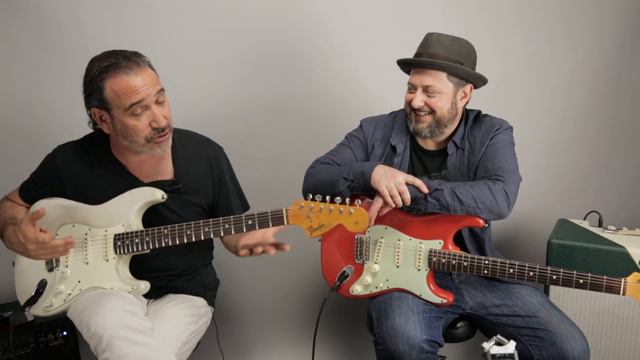 Vintage Strat vs Custom Shop Strat w Jason Sinay смотреть онлайн