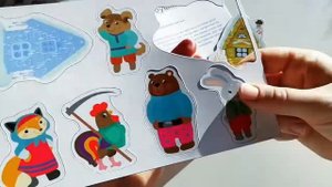Магниты «Зайкина избушка» [Видео-обзор] | Магнитные игры для детей