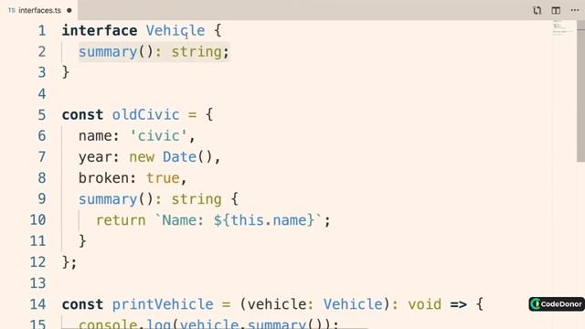 273. Functions In Interfaces | Typescript #typescript #react #javascript #learning
