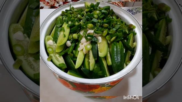 салат из огурцов на зиму "по-Карельски" #заготовкиназиму#салатизогурцовназиму#закусканазиму