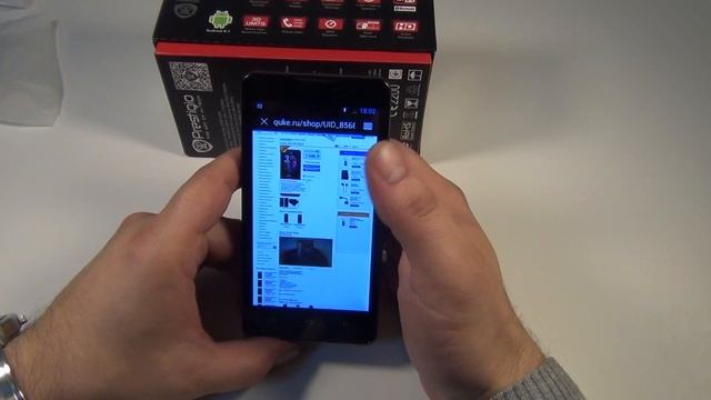 Prestigio MultiPhone 4505 DUO обзор смотреть онлайн