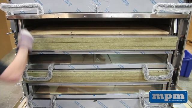 PizzaMaster - How to assemble the oven by each deck смотреть онлайн