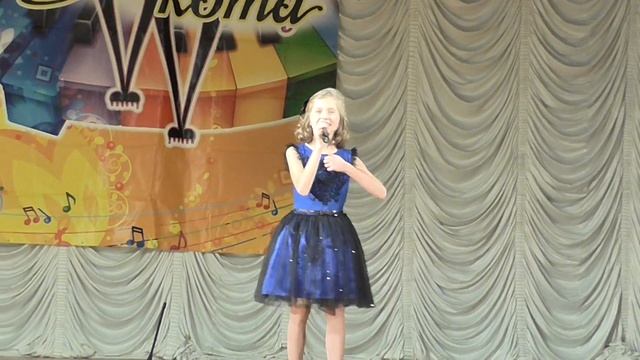 ЯРКИЕ КРАСКИ песня Елены Плотниковой Кареева Лера 2015
