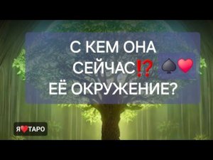 С кем она сейчас⁉️ Её окружение? | Расклад таро для мужчин