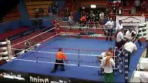 CRAZY ASSAULT! Croatian young fighter Vido Loncar KO'ed referee at EURO 2014 Boxing Championship!!!